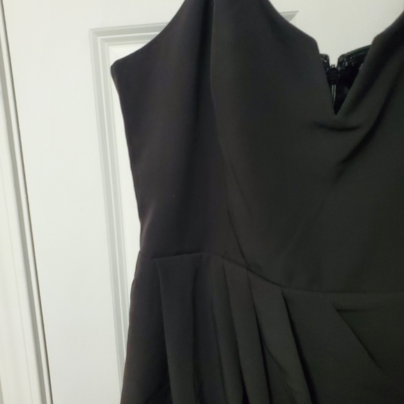 City Chic Sassy V Dress Black Size 18 NWT - Picture 15 of 16